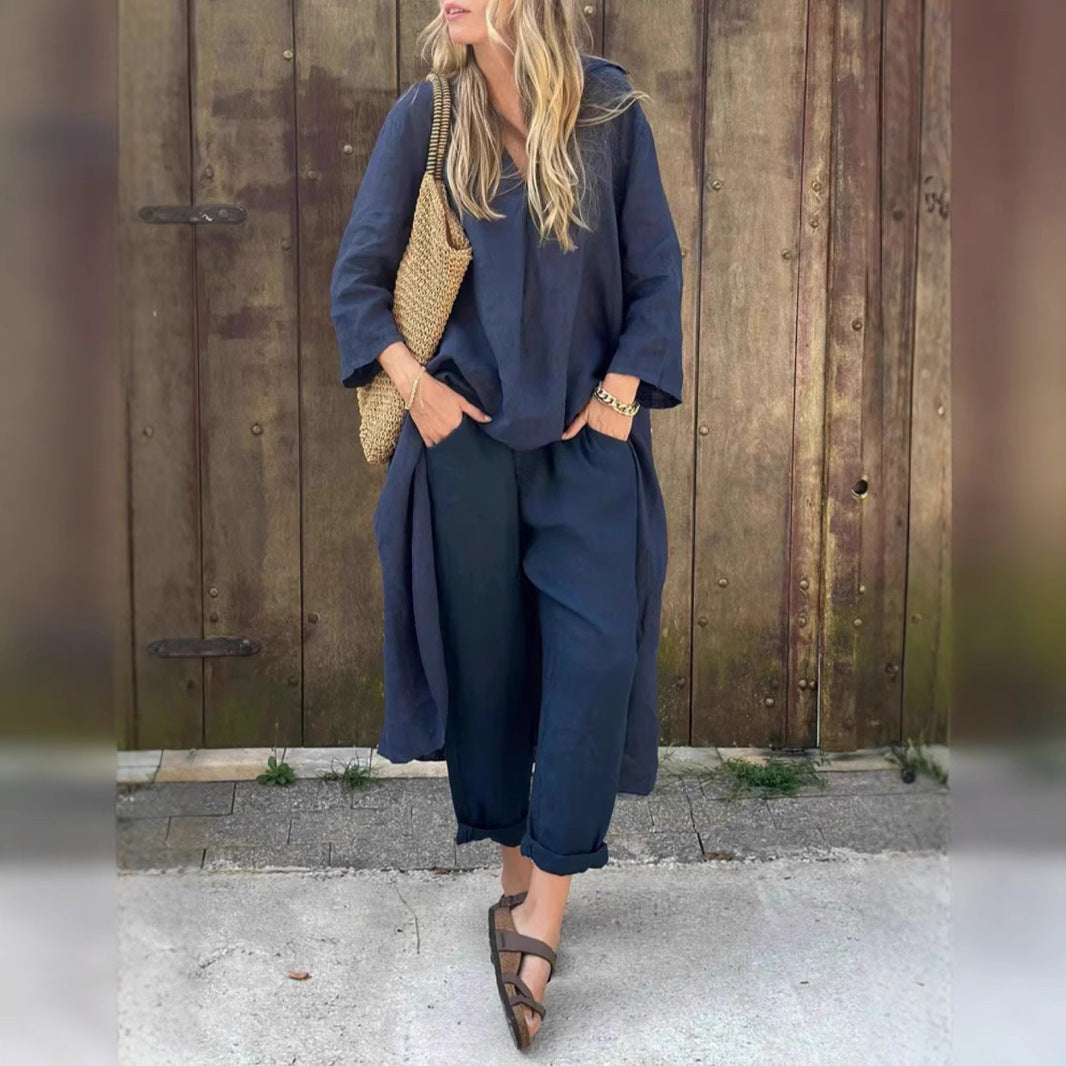 Ensemble Duo Chic Femme Élégance Décontractée