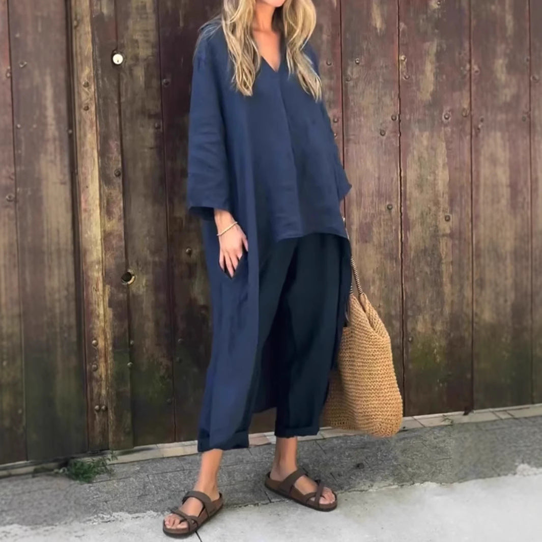 Ensemble Duo Chic Femme Élégance Décontractée