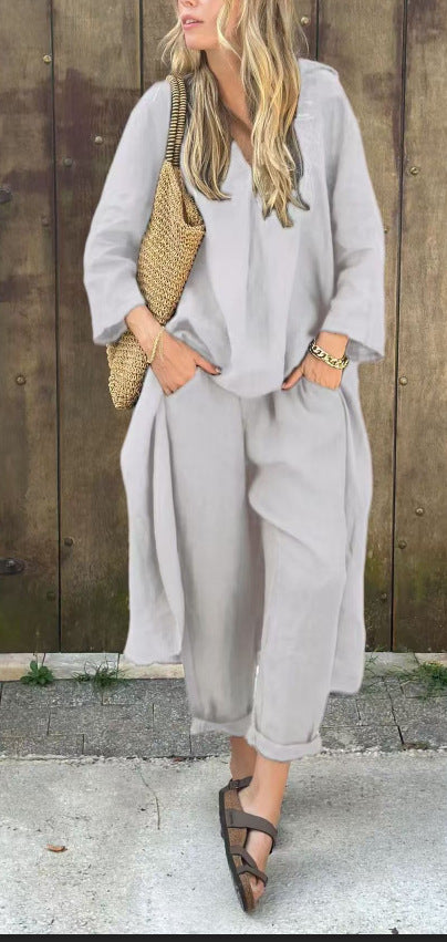 Ensemble Duo Chic Femme Élégance Décontractée