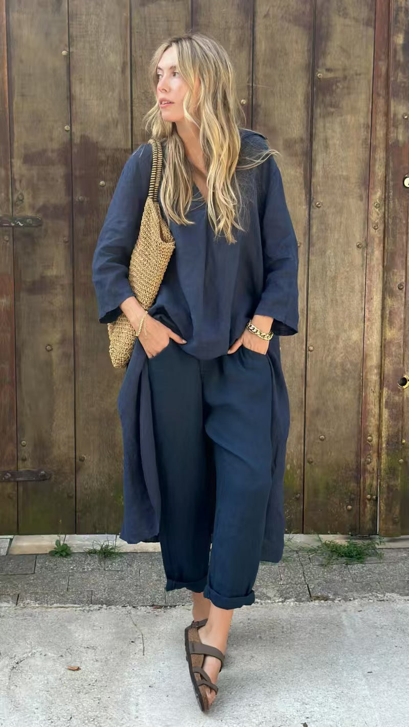 Ensemble Duo Chic Femme Élégance Décontractée